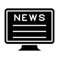 Online News Icon Style vector