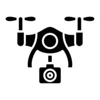 Drone Camera Icon Style vector