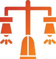 Street Lamp Icon Style vector