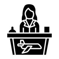 Reception Icon Style vector