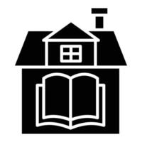 Homeschooling Icon Style vector