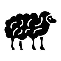 Sheep Icon Style vector