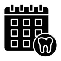 Dentist Appointment Icon Style vector