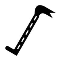 Crowbar Icon Style vector