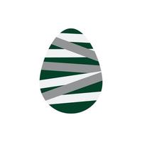 decoración de huevos para el logotipo del icono del símbolo del sitio web vector