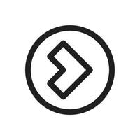 Arrow for web, symbol, icon vector
