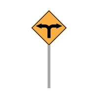 road sign vector for website symbol