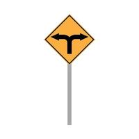 road sign vector for website symbol