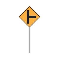 road sign vector for website symbol