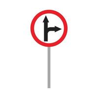 road sign vector for website symbol