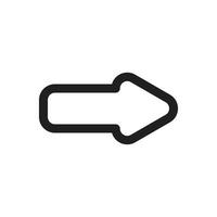 Arrow for web, symbol, icon vector