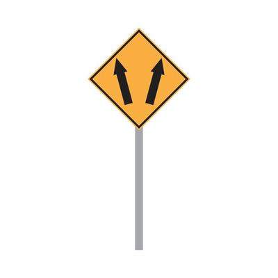 road sign vector for website symbol