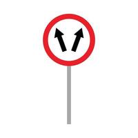 road sign vector for website symbol