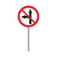 road sign vector for website symbol