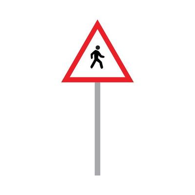 road sign vector for website symbol