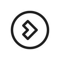 Arrow for web, symbol, icon vector