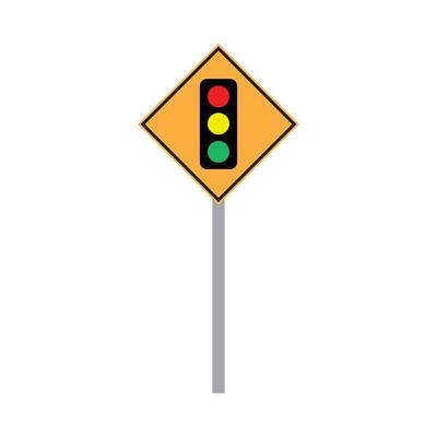 road sign vector for website symbol