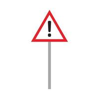 road sign vector for website symbol