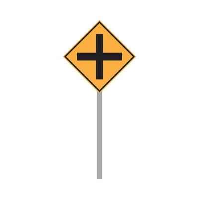 road sign vector for website symbol