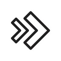 Arrow for web, symbol, icon vector