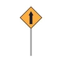 road sign vector for website symbol