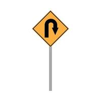 road sign vector for website symbol