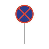 road sign vector for website symbol