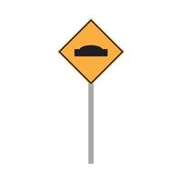 road sign vector for website symbol