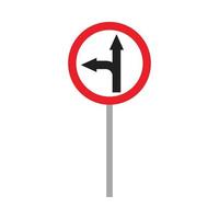 road sign vector for website symbol