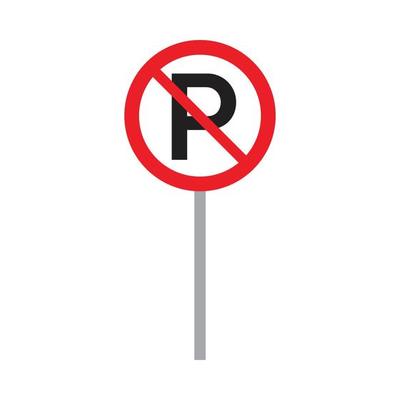 road sign vector for website symbol