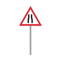 road sign vector for website symbol