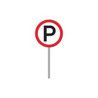 road sign vector for website symbol