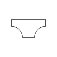 underpants vector for symbol icon website presentation