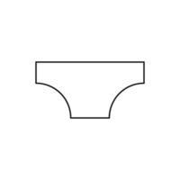 underpants vector for symbol icon website presentation