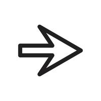 Arrow for web, symbol, icon vector