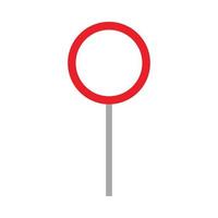 road sign vector for website symbol