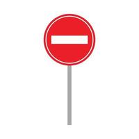 road sign vector for website symbol