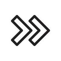 Arrow for web, symbol, icon vector