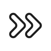 Arrow for web, symbol, icon vector