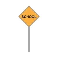 road sign vector for website symbol