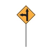 road sign vector for website symbol