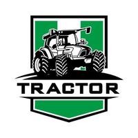 vector de diseño de icono de logotipo de granja de máquina