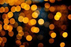 Bokeh images, night lights Beautiful color blur Concept background photo