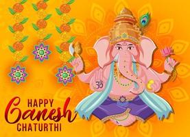 Happy Ganesh Chaturthi Poster