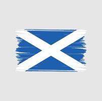 Scotland Flag Brush Strokes. National Flag