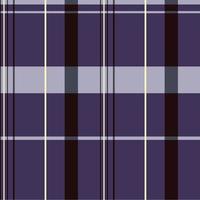 Purple Black Grey Plaid Pattern vector