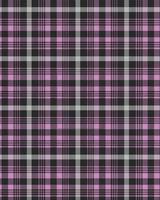 Purple Black Grey Plaid Pattern vector