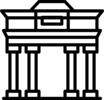 landmark vector illustration on a background.Premium quality symbols.vector icons for concept and graphic design.