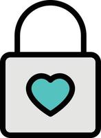 love lock vector illustration on a background.Premium quality symbols.vector icons for concept and graphic design.