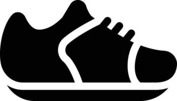 ilustración de vector de zapato en un fondo. símbolos de calidad premium. iconos vectoriales para concepto y diseño gráfico.